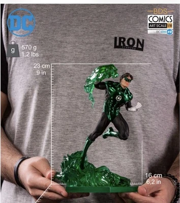 Estatua Iron Studios DC Comics Green Lantern Unleashed escala 1/10 Foto 1 de 4