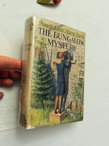 1930 Der Bungalow-Krimi von Carolyn Keene, NANCY DREW HBw/dj früher Nachdruck - Bild 1 von 8