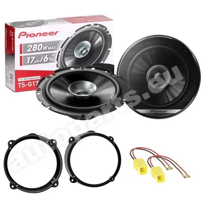 Kit 2 Casse Altoparlanti Anteriori o Posteriori Pioneer TS-G1710 per Lancia Musa - Immagine 1 di 4