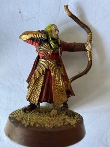 Armoured Haldir Elven Lord Games Workshop Lord of the Rings painted & based (C) - Picture 1 of 1