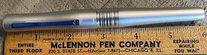 Namiki Bamboo Brushed Silver Oversize Fountain Pen - 14k Medium Nib (b) - Picture 1 of 9
