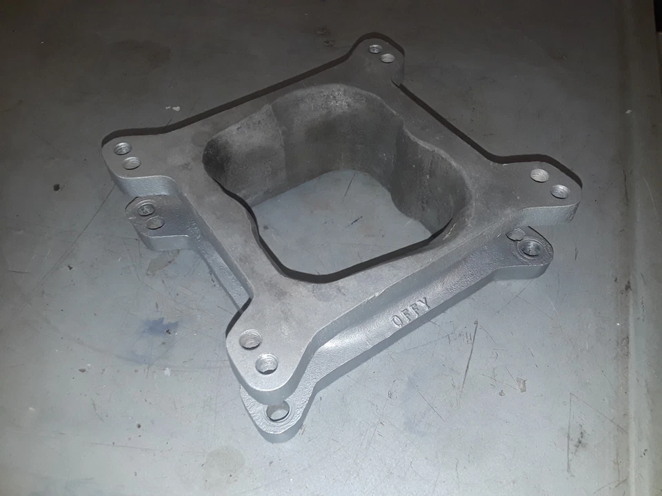 Adaptador de carburador OFFY de 2" de alto diámetro extendido a diámetro cuadrado Foto 1 de 4