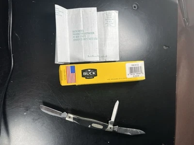 FACA DOBRÁVEL BUCK 303 CADET 2009 COM CAIXA E GARANTIA LEVEMENTE USADA 3 LÂMINAS - Imagem 1 de 4