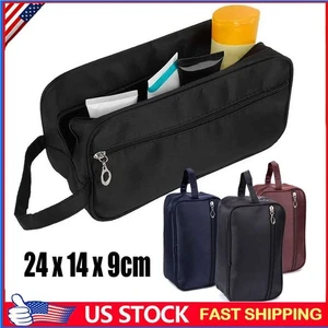 Travel Toiletry Bag Dopp Kit Cosmetics Makeup Shaving Organizer for Men & Women - Picture 1 of 13
