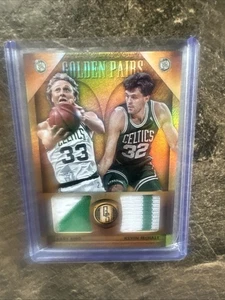Larry Bird / Kevin McHALE 2014-15 GOLD STANDARD GOLDEN PAIR 01/25 - Bild 1 von 2