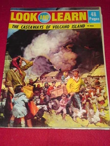 LOOK and LEARN # 517 - CASTAWAYS OF VOLCANO ISLAND - Dec 11 1971 - Imagen 1 de 1