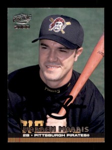 2000 Pacific - Warren Morris (Portrait) - On Card Autograph 