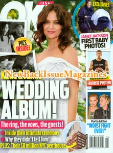OK Magazine 5/17,Katie Holmes,Janet Jackson Baby,Rob Gronkowski,May 2017,NEW - Imagen 1 de 1