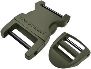Field Repair Buckles for Straps 1Inch, Quick Side Release Adjustable Buckle for - Picture 1 of 12