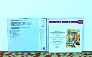 Britten, Rejoice In The Lamb, Missa Brevis, A Ceremony Of Carols, CD 1990 Choral - Bild 1 von 2