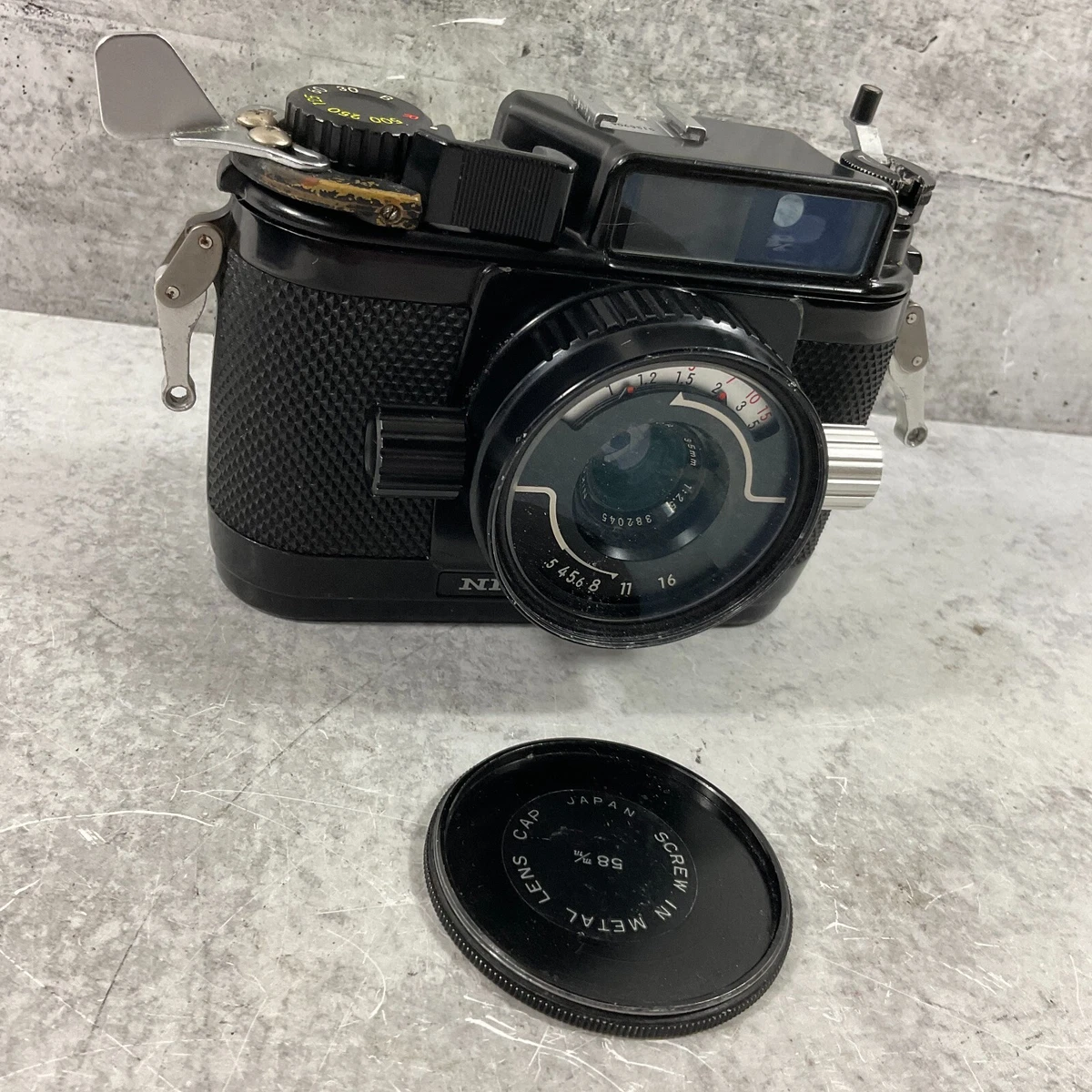 VTG Nikon Nikonos III 3 Underwater Camera 35mm f2.5 Lens Japan | eBay