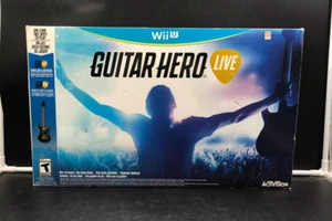 Guitar Hero Live (Nintendo Wii U) Bundle w/ Guitar, Game, and Dongle in Box - Picture 1 of 12