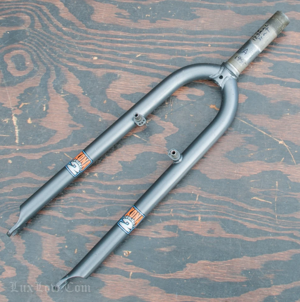 Винтажная резьбовая вилка для горного велосипеда 1 1/8 дюйма 26 дюймов колесо консольный тормоз велосипед новый из старых запасов Kona - Изображение 1 из 1