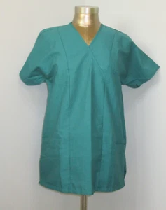 Camisa Médica Verde Medline Talla S Pecho 40 Mujer Confort Facilidad SS 211-27160 NUEVA SIN ETIQUETAS - Imagen 1 de 4
