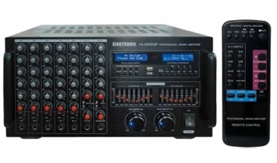 Singtronic KA-4000DSP 4000W Professional Amplifier Karaoke EQ Rec - Image 1 of 2