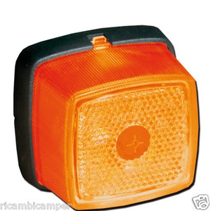 Luce Ingombro Laterale arancione Fanalino Lampadina Side marker Camper Caravan - Foto 1 di 1