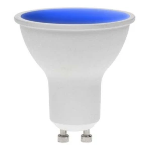LED GU10 AZUL 7W 240V REGULABLE - Imagen 1 de 1