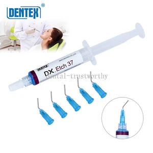 DX.Etch 37 Dental Acid Etch Etching Gel 37% Etchant for Enamel Dentin Bonding - Picture 1 of 15