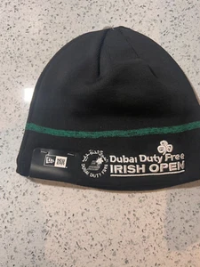 Sombrero de golf de calidad negro forrado cálido irlandés abierto sombrero de golf. SIN USAR, con etiqueta - Imagen 1 de 1