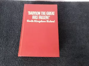 Babylon the Great Has Fallen, by Watchtower Bible, 1963, First Edition - Imagen 1 de 11