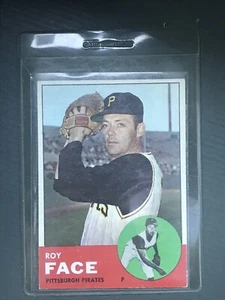 1963 Topps Roy Face - Pittsburgh Pirates #409 EX/NM - Picture 1 of 2