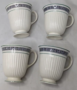 Antique Trendham Wedgewood Tea Cups Demitasse with Saucers Patent 1922 - Picture 1 of 14