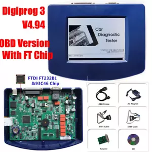 Digiprog 3 V4.94 Auto Car Mileage Correction Odometer Adjustment Diagnostic Tool - Picture 1 of 9