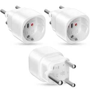 3 Stück Reiseadapter Adapter südafrika Stecker Südafrika Adapter Südafrika St... - Bild 1 von 7