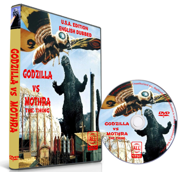 Godzilla and Mothra : The Battle for Earth 1992 Blu-ray