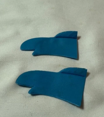 Figura de acción Batman años 70 8" - Par de guantes azules emplumados - Mego Foto 1 de 4