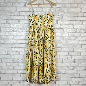 J.CREW NWT 100% Cotton Women's A-Line Limoncello Midi Dress sz 8 CA663 - Picture 1 of 9