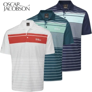 OSCAR JACOBSON CROFT MENS GOLF POLO SHIRT / ALL COLOURS & SIZES @ 45% OFF RRP