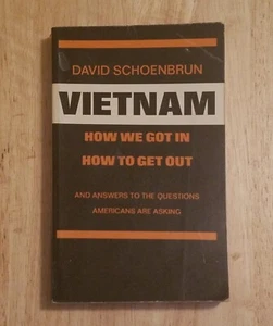 VIETNAM How We Got In, How To Get Out DAVID SCHOEBRUN 1968 1st Edition Trade PB - Picture 1 of 12
