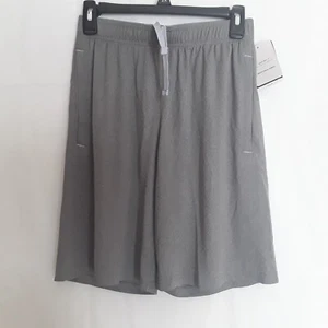 Boys shorts size Small drawstrings pockets duo dry brand Champion NWT color gray - Picture 1 of 12