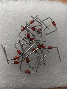 1N4749A ZENER DIODE 24V 5% 1 WATT Siemens 25 Pcs precut leads - Picture 1 of 5
