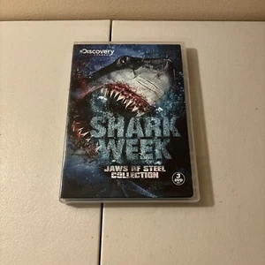 Shark Week: Jaws of Steel Collection (DVD, 2010) Discovery Channel, 3 Discs - Picture 1 of 6