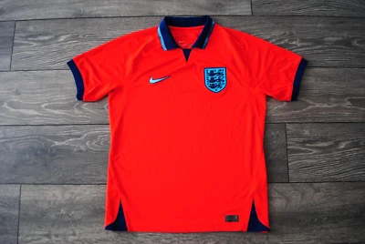 ENGLAND NATIONAL TEAM 2022 2023 AWAY FOOTBALL JERSEY SHIRT SOCCER NIKE MEDIUM - Image 1 of 4