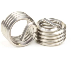 25 Stanley Helicoil 1084-4CN060 gezapfter nicht verriegelnder Einsatz M4X0.7 Edelstahl 1,5" - Bild 1 von 2
