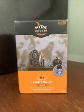 Hyde And Eek Rotating Light Bulb Indoor New In Box Halloween Casts Ghost Shadow