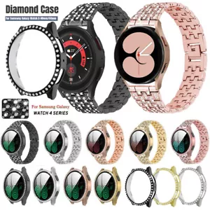 Funda protectora de pulsera de acero inoxidable para Samsung Galaxy Smart Watch 5 4 40mm 44mm - Imagen 1 de 66