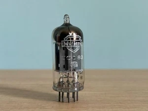 Mullard ECC83 Long Plate mC1 Valve/Vacuum Tube, Tested (#2) - Picture 1 of 10