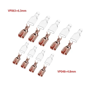 Viborg VP048 VP063 Zapata de cable plana push-on cable chapado en oro terminal de inserción de oreja - Imagen 1 de 87