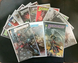 Spawn Scorched #1-13 lote de carreras imagen cómics Todd McFarlane casi nuevo conjunto de carreras Marc Spears - Imagen 1 de 14