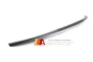 Carbon Fiber V Style Rear Trunk Spoiler Wing fit for 2014-2020 BMW F82 M4 Coupe - Picture 1 of 4