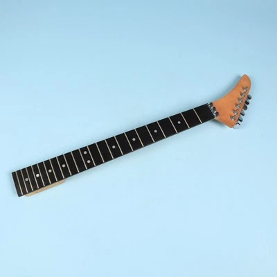 Cabezal inverso Warmoth de arce de 1980 tuerca de bloqueo guitarra cuello de ébano escala 24,75 Foto 1 de 4