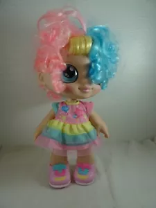 "Bambola testa a bobble capelli arcobaleno profumata Moose Kindi per bambini 10" - Foto 1 di 10