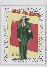 1989 DC Comics Backing Board Cards Great Villains Ra's Al Ghul #92 0ad