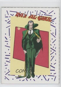 1989 DC Comics Backing Board Cards Great Villains Ra's Al Ghul #92 0ad