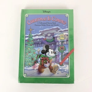 Disneys Christmas Is Coming Fold Around Pop Up Book Featuring Mickey Mouse &... - Picture 1 of 6