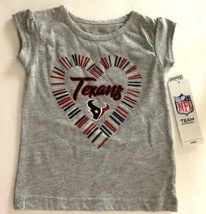 Infant Girls HOUSTON TEXANS TOP 12mo NEW NFL Football Baby Shirt - Picture 1 of 1